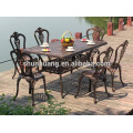 cheap price bistro dining sets stackable outdoor chairs garden round dining table